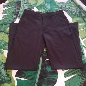 Mens black dress pants 32x32